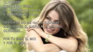 Olvidame - Thalía (Amore Mio) [lyric video] 2014