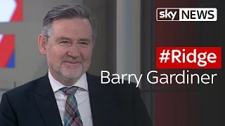 #Ridge: Barry Gardiner - Shadow Secretary for International Trade