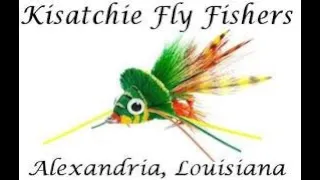 Kisatchie Fly Fishers Live Stream - Fly Tying: 1/10/2022: Parachute Adams in March Brown Color