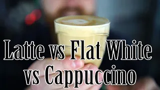 Podstawy kawy: Latte, Flat White, Cappuccino