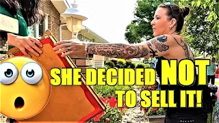 Ep503:  SHE DECIDED NOT TO SELL IT!!!  😯😯😯   Garage Sale Shop With Me!  😁🛍️  Yard Sale Thrifting