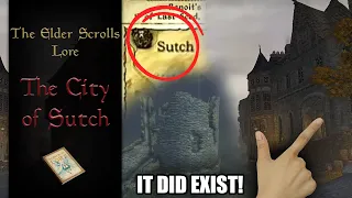 Oblivion's Missing City Finally Revealed, The Story of Sutch - The Elder Scrolls Lore