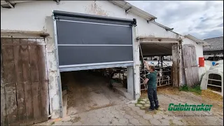 Demonstration of a Galebreaker Agridoor in Czacz, Poland