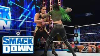 Shotzi and Raquel Rodriguez stop Shayna Baszler’s attack on Emma: SmackDown, Dec. 2, 2022