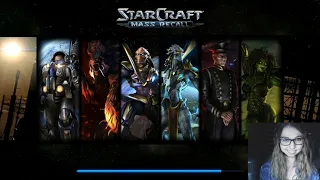 StarCraft, эпизод "Восстание" (дополнение  Mass Recall). Первое прохождение кампании [часть 1]