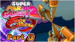 THE MOST CRAZY LEVEL DESIGN EVER! | Super Mario Galaxy 2 Cosmos Collapse (Part 3)