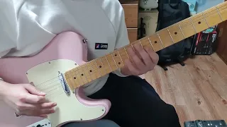 Polkadot Stringray - Telecaster Stripe  Guitar Cover