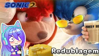 Redublagem do segundo trailer de Sonic 2 o filme { Redublagem }