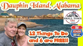 Dauphin Island, Alabama - 6 Free Things To Do - Small Town, USA