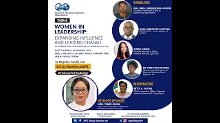 WOMEN IN LEADERSHIP: EXPANDING INFLUENCE AND LEADING CHANGE