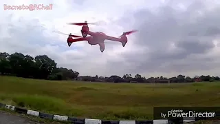 MJX bugs 2W test flight
