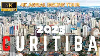 CURITIBA Brazil, 🇧🇷 2023 4K UHD | Drone Aerial