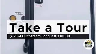 Take a Tour of the 2024 Gulf Stream Conquest 33DBDB!