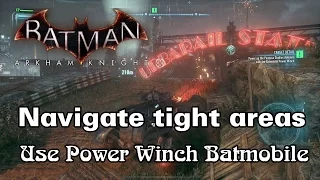 Batman Arkham Knight Power Winch Batmobile Battle Mode