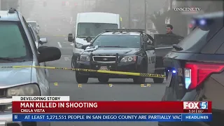 Man Gunned Down On Chula Vista Street