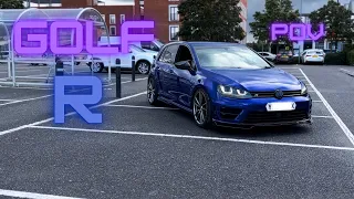 CRAZY OVERTAKE IN A GOLF R 🚀