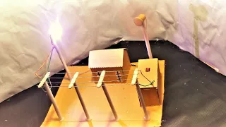 How to make working model of a wind turbine from cardboard | Fresh Experiment