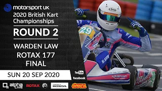 British Kart Championships: Event #4 – Warden Law - Rotax 177 Final