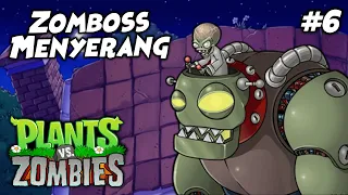 BOSS ZOMBIE TELAH DATANG KE RUMAH GW ! | Plants vs. Zombies Indonesia Ep.6