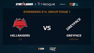 HR vs GreyFace, SLTV StarSeries Season XIV, map 1 overpass