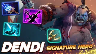 Dendi Pudge Signature Hero - Dota 2 Pro Gameplay [Watch & Learn]