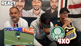 REACT PALMEIRAS 4X0 AGUA SANTA - É UM DEJA VU? PALMEIRAS BI CAMPEÃO PAULISTA