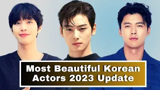 Top 10 Most Handsome Beautiful Korean Actors  2023 Update | You Won’t Believe Who’s Number One