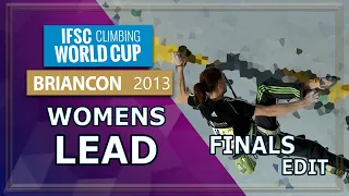 Lead Finals | Briancon | Women | 2013 | IFSC World Cup