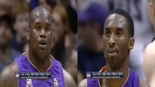 Shaquille O'Neal & Kobe Bryant Full Highlights vs Nets 2002 Finals GM4