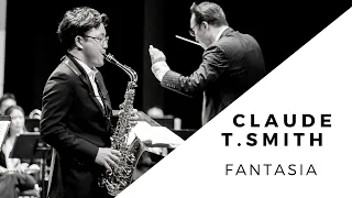 【Classical Saxophone Performance】Claude T. Smith Fantasia for Alto Saxophone and Band by Wonki Lee