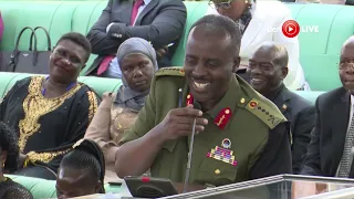 Minister Agnes Nandutu makes MPs laugh while speaking about the love ❤️ of Col Charles Engola