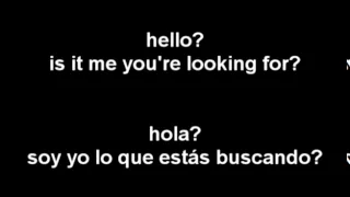 Lionel Richie - Hello (Letra En Español)