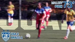 U-20 WNT vs. Brazil: Mallory Pugh Goal - June 6, 2015
