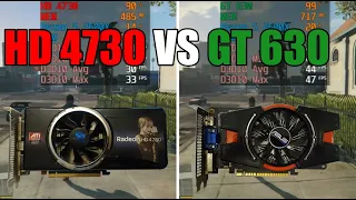 Radeon HD 4730 vs GeForce GT 630 GDDR5 Test In 13 Games (No FPS Drop - Capture Card)