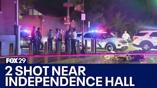 Police seek suspects in deadly double Philly shooting near Independence Hall