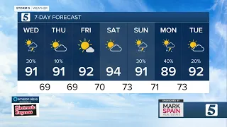 Henry's evening forecast: Tuesday, July 12, 2022