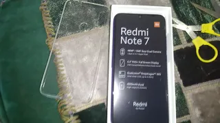 Xiaomi Redmi Note 7 Распаковка Аниной мобилки