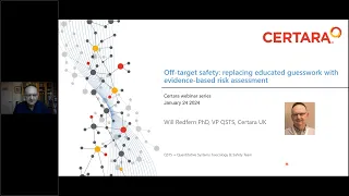 Off-target safety replacing educated guesswork with evidence-based risk assessment