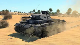 War Thunder: Panzer III F German Medium Tank Gameplay [1440p 60FPS]