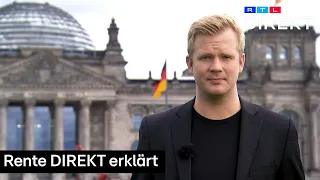 Das wollen die verschiedenen Parteien in der Rente verändern | RTL Direkt vom 20.09.2021