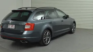 2015 Skoda Octavia NE MY16 RS DSG 135TDI Grey 6 Speed Sports Automatic Dual Clutch Wagon