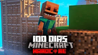 Sobreviví 100 días En La Isla de Los Parásitos En Minecraft HARDCORE... Esto fue lo que sucedió