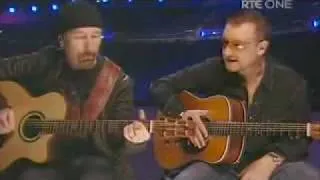 The Edge and Bono U2 -  Van Diemens Land - Live Dublin Dec 08