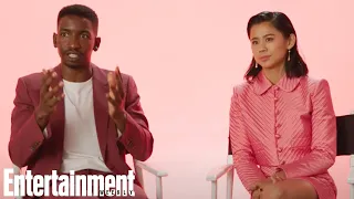 Mamoudou Athie and Leah Lewis on 'Elemental' | D23 2022 | Entertainment Weekly