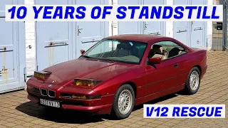 First Drive in 10 Years - Garden Find V12 BMW E31 850i Revival - Project Marseille: Part 4