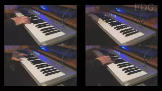Take my breath away - Berlin (haciendo cover instrumental con secuenciador y teclado MIDI)