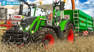 LS22 XXL Farm #27: Der erste FENDT auf dem Hof: Action bei der Ernte! | FARMING SIMULATOR 22