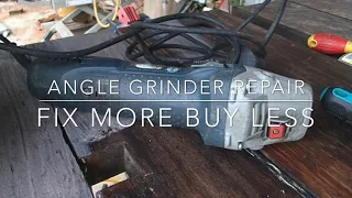 Angle grinder repair (Bosch GWS 7-100)