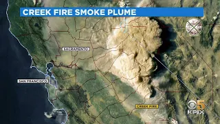 Sierra Wildfire Sends Monster Smoke Plume Into Northern California, Nevada