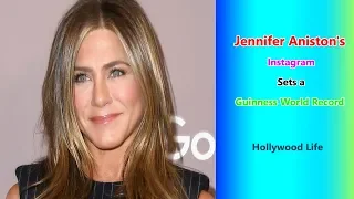 Jennifer Aniston's Instagram Sets a Guinness World Record | Entertainment Reporter